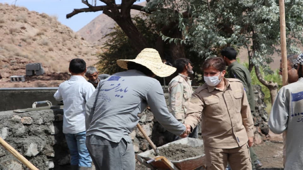 خدمت بی منت جهادگران زیر آسمان مناطق محروم