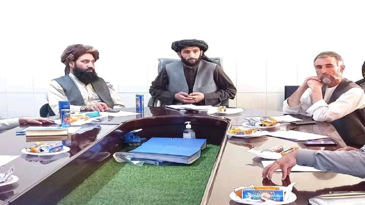 نشست رئیس صحت عامه طالبان در فاریاب با نمایندگان موسسات صحی همکار