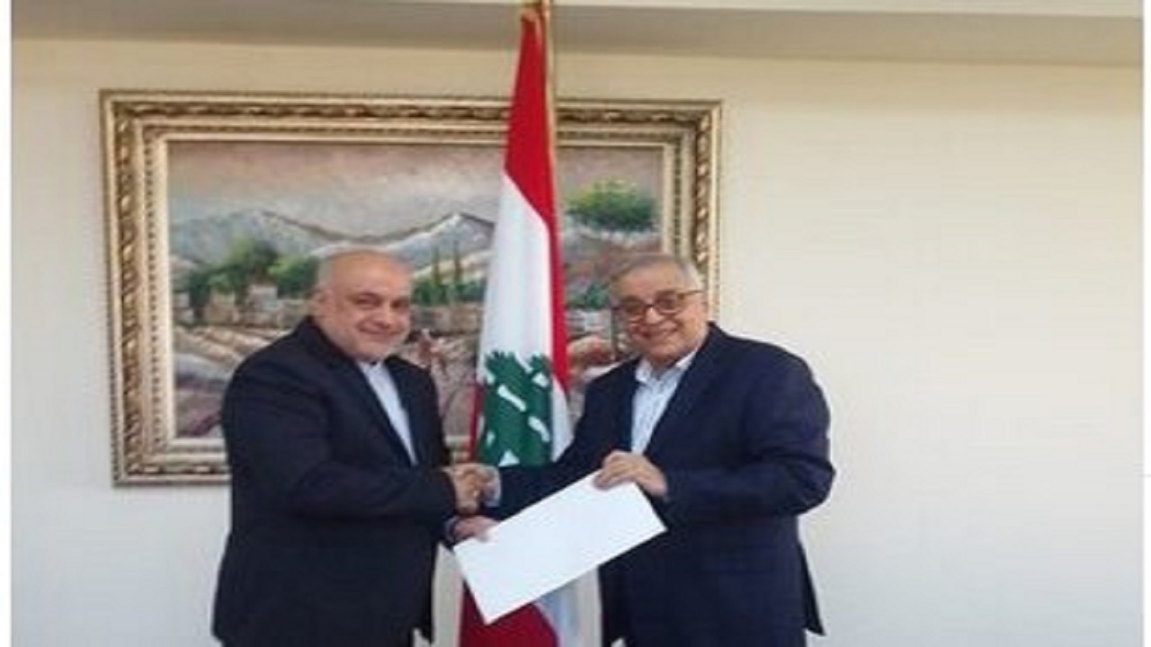 دیدار سفیر جدید ایران با وزیر خارجه لبنان