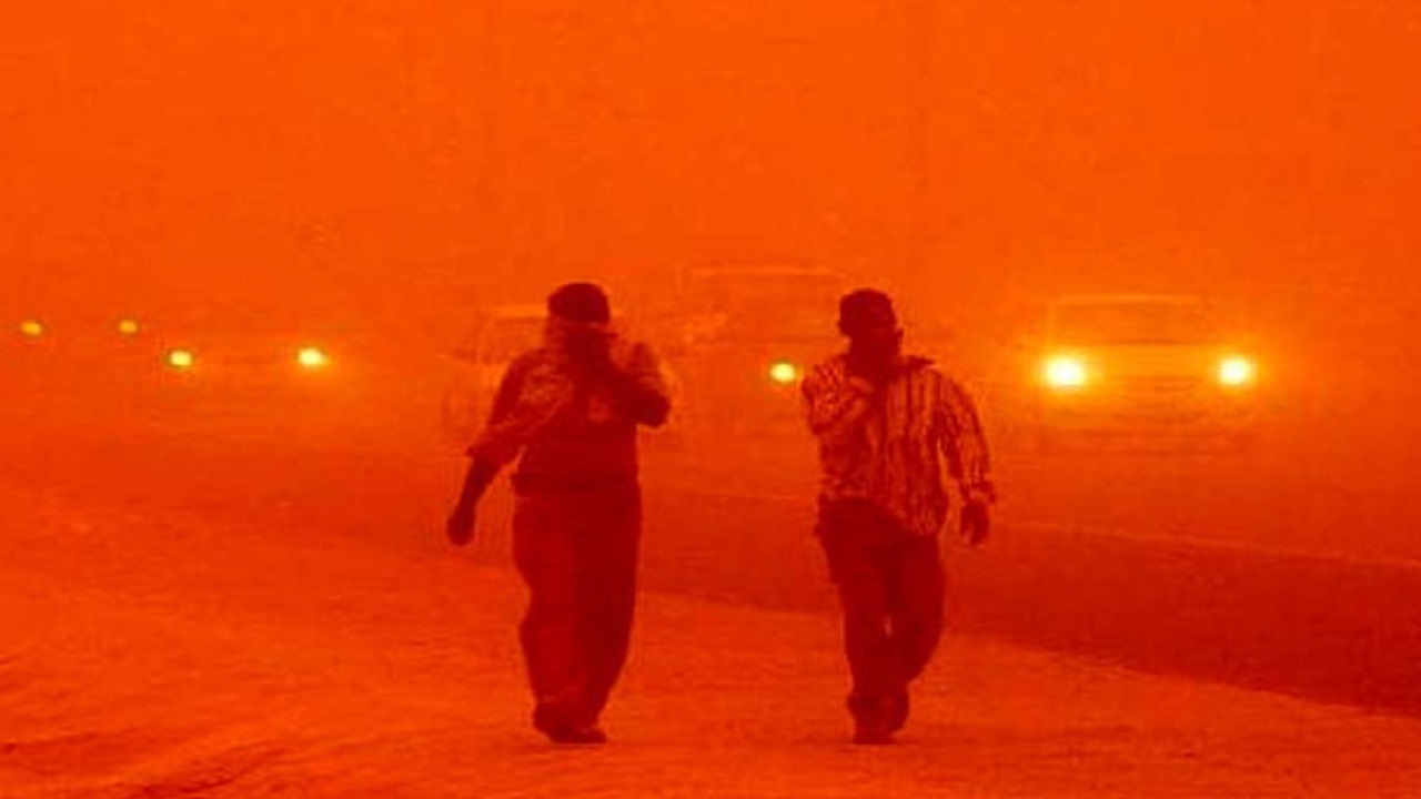 مراجعه ۵۴۱ شهروند خوزستانی در پی وقوع طوفان سرخ