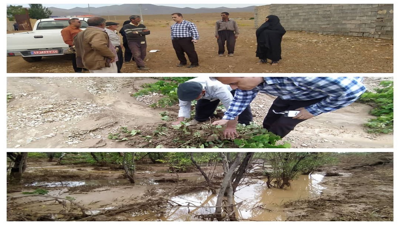 خسارت ۶۰۰ میلیارد ریالی سیل به بخش قمصر در کاشان