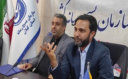  نشست خبری رئیس سازمان بسیج رسانه کشور با اصحاب رسانه گیلان