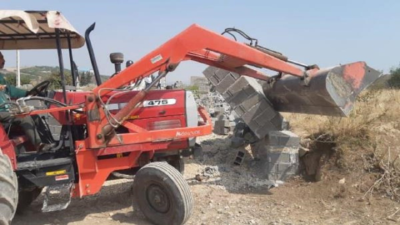 بازگشت ۲۱۰۰ متر مربع از زمین کشاورزی بهشهر به چرخه تولید