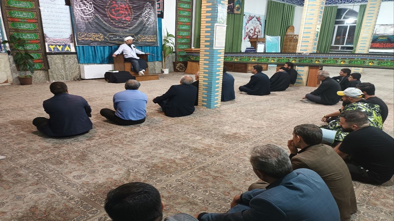 اهالی نیر به مناسبت شهادت حضرت رقیه (س) سوگواری کردند + فیلم و تصاویر