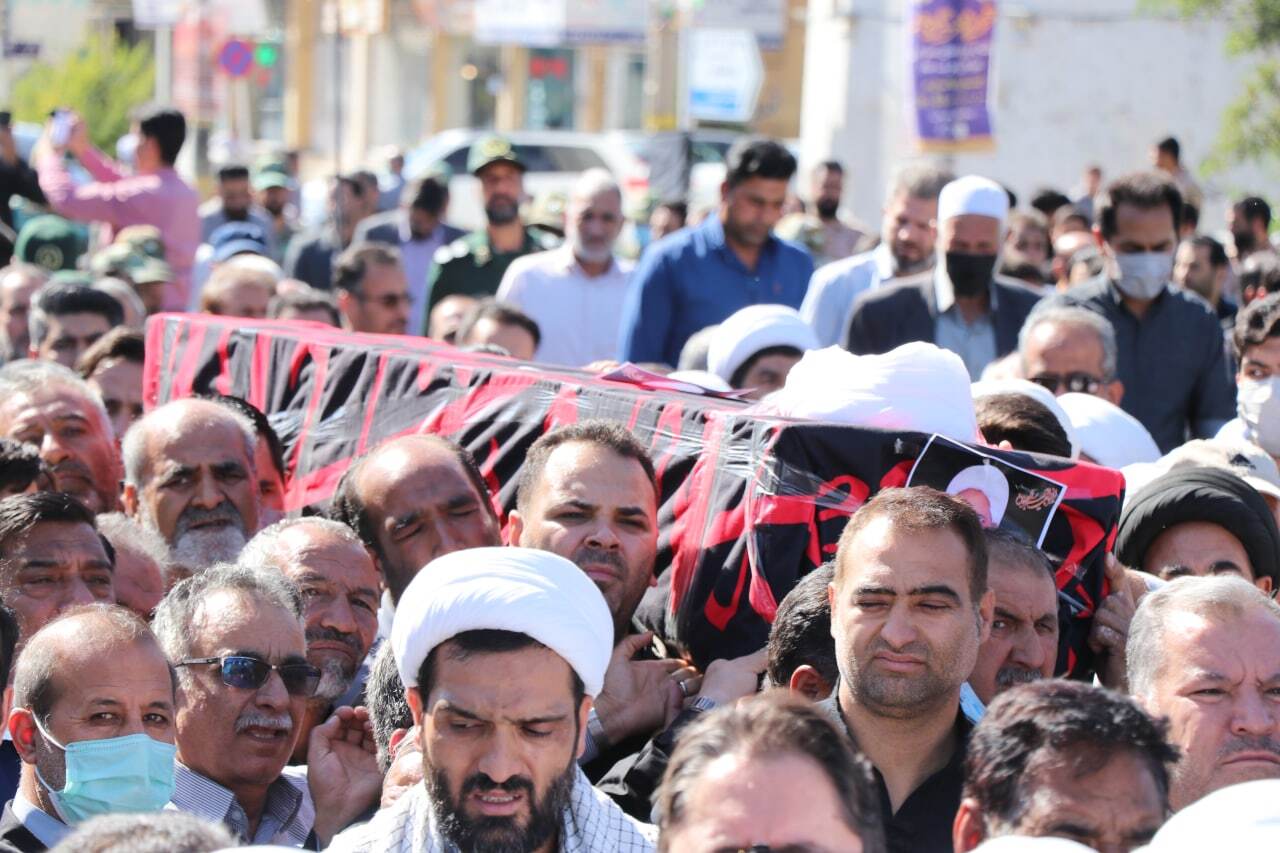 تشییع پیکر امام جمعه تربت جام+تصاویر و فیلم