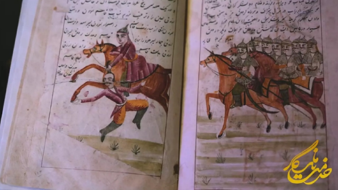 نمایش آثار سیدالشهدا(ع) در موزه حضرت معصومه(س)+فیلم