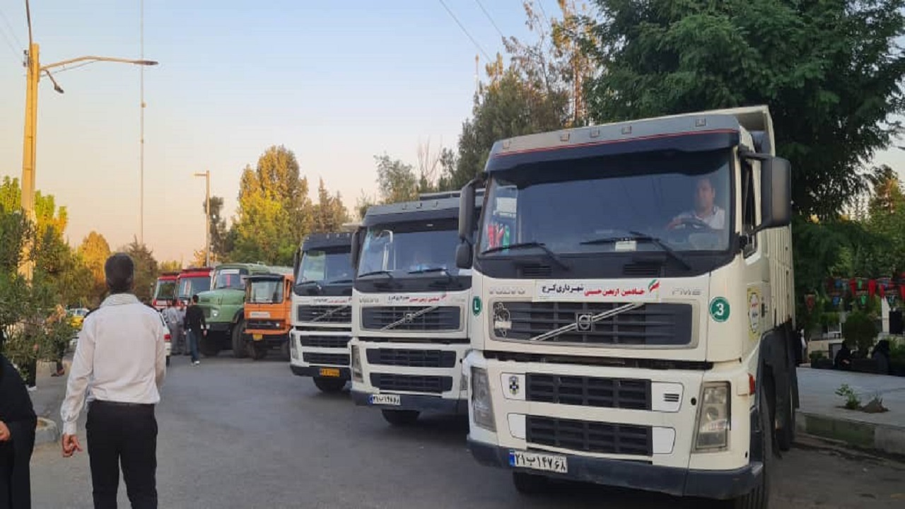 سفر اربعینی ۱۵۰ نفر از کارکنان شهرداری کرج