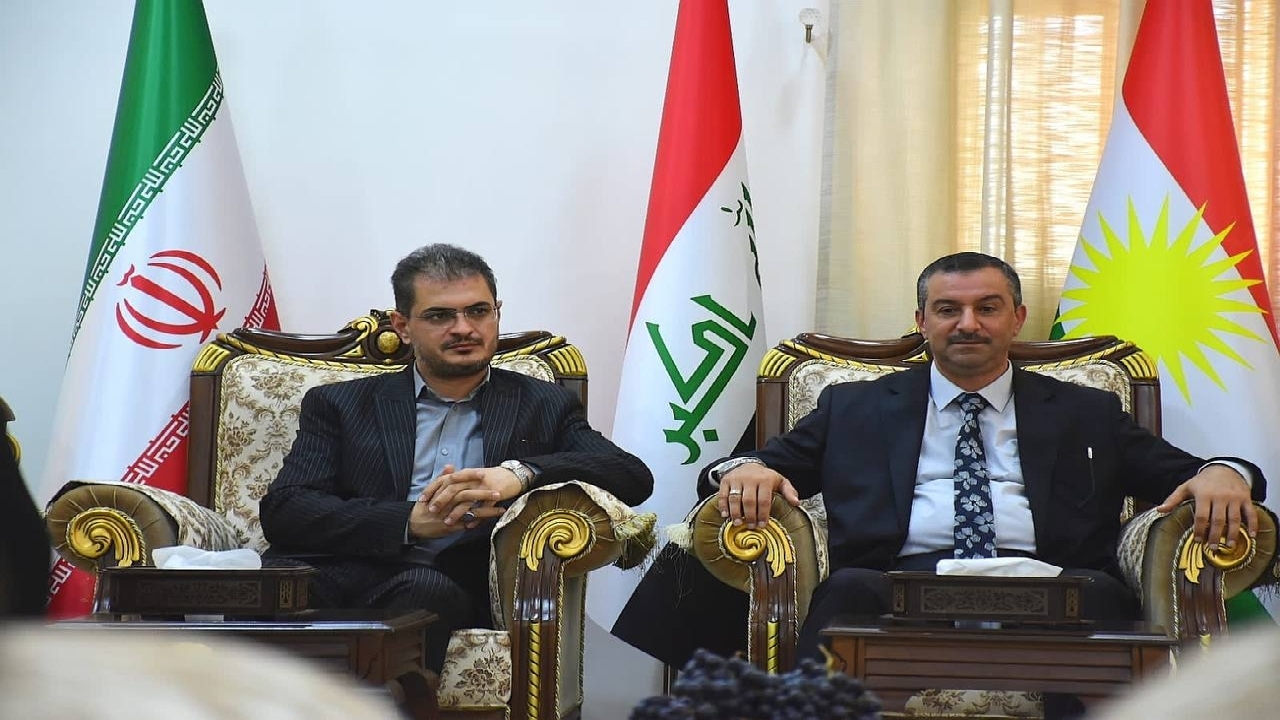 سفر استاندار کردستان به سلیمانیه عراق