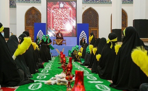 اجتماع بزرگ دختران حسینی در رشت