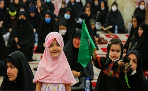 اجتماع بزرگ دختران حسینی در رشت