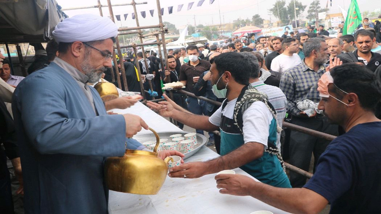 برپایی موکب اوقاف مازندران در سامرا