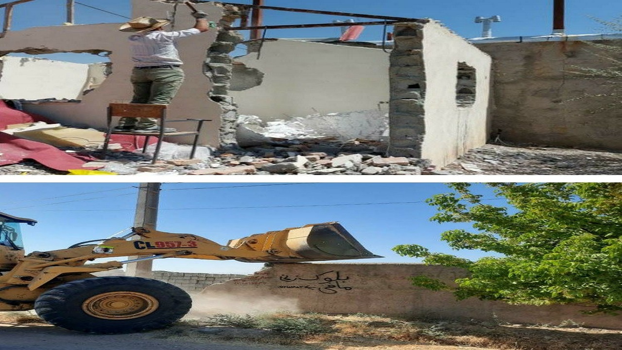 تخریب ۶ بنای غیر مجاز در آبیک