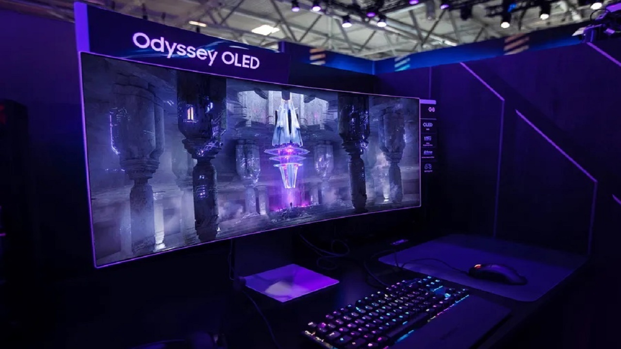 نخستین مانیتور گیمینگ OLED سامسونگ نیازی به کامپیوتر ندارد