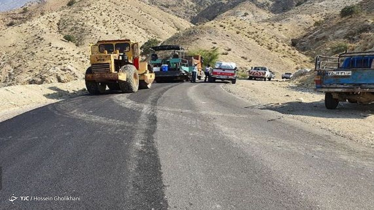 معابر ۹ روستای لنده با آسفالت فرش می‌شوند