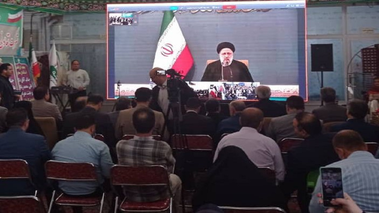 افتتاح یک طرح ملی در گلستان با حضور مجازی رییس جمهور