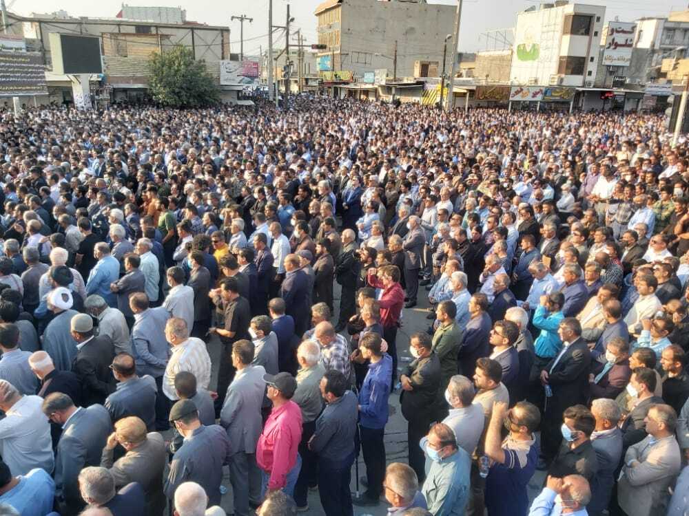 وداع با پیکر زنده یاد دکتر لاهوتی