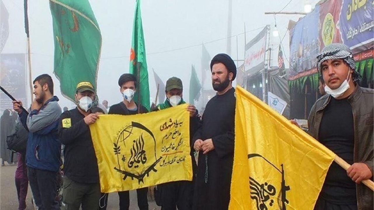این گروه از رزمندگان فاطمیون، برات شهادت را در پیاده‌روی اربعین گرفتند