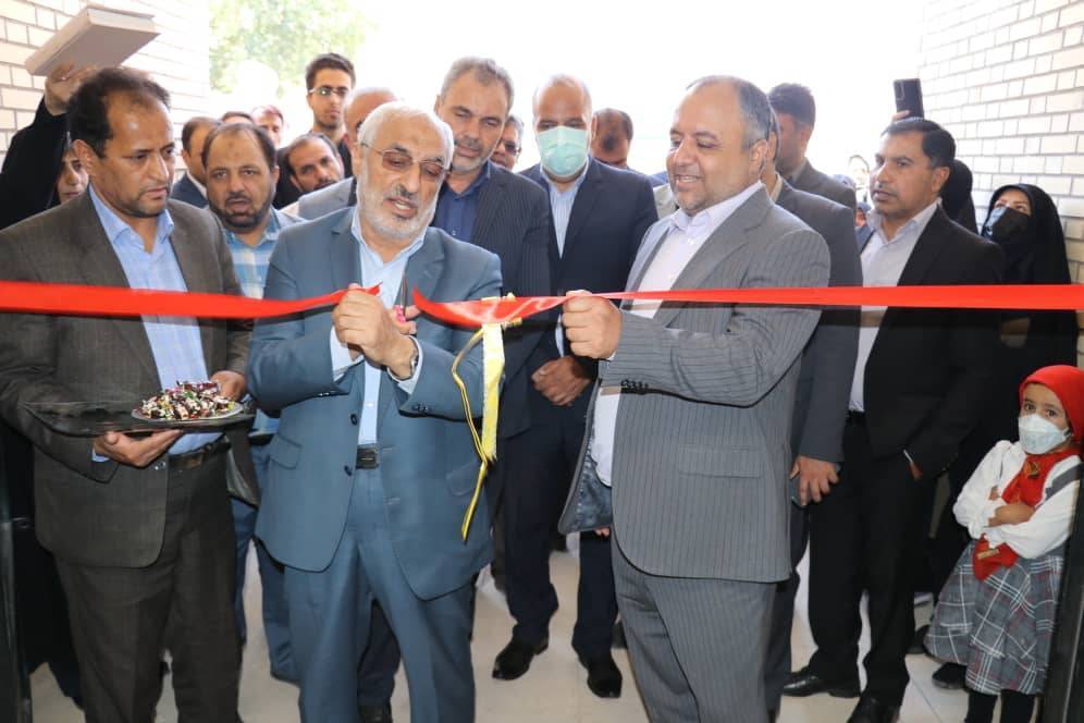 بهره برداری از مدرسه‌ای ۳ کلاسه در روستای حرجند