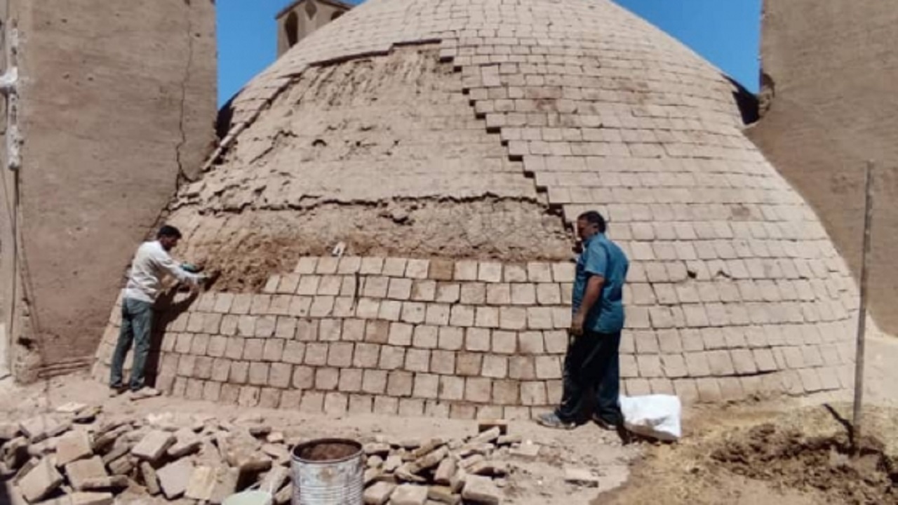 پایان مرمت آب‌انبار تاریخی خواجه خضر