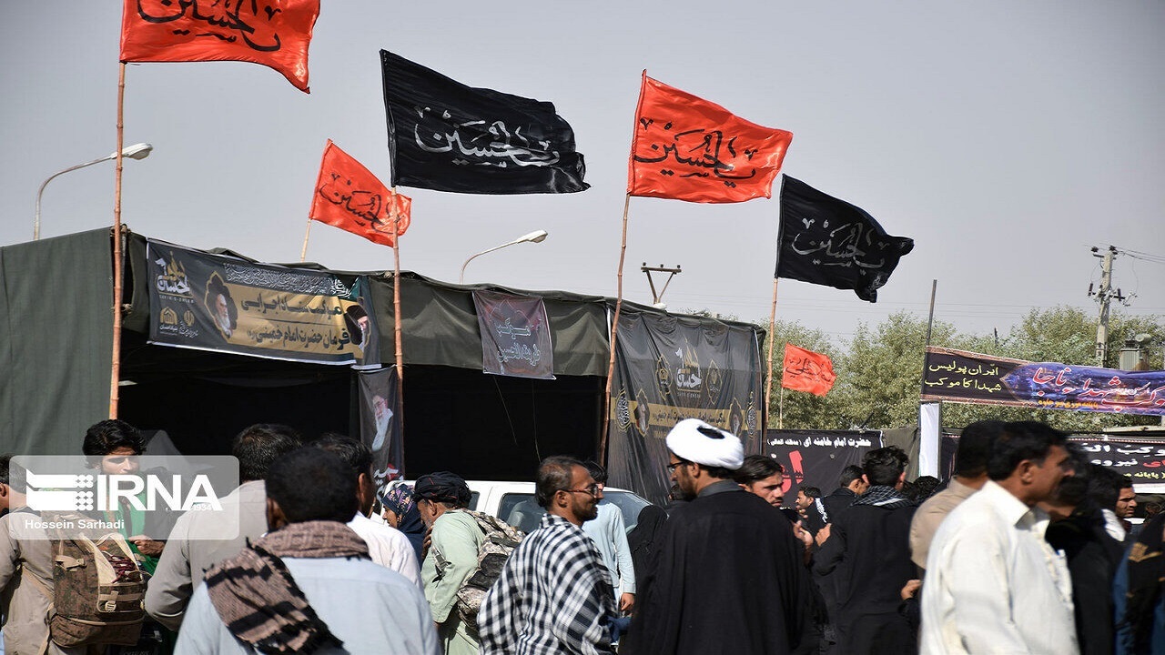 تمهیدات امنیتی مسیر رفت و آمد زوارحسینی در مرز میرجاوه