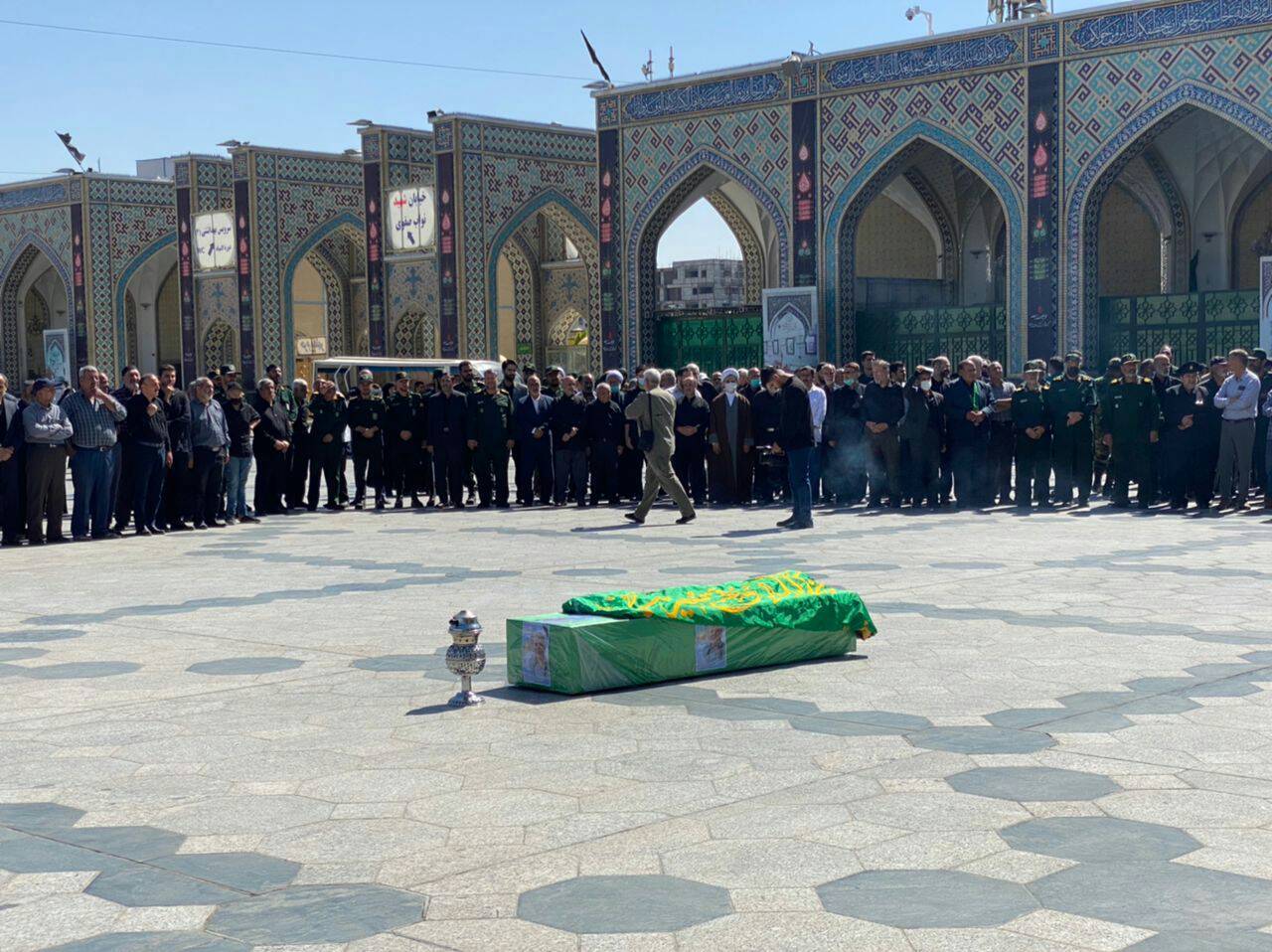 تشییع پیکر مطهر شهید سرافزاز سردار هشم درچه ای در مشهد