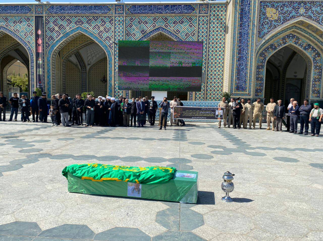 تشییع پیکر مطهر شهید سرافزاز سردار هشم درچه ای در مشهد