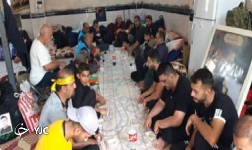 پخت و توزیع غذا در موکب امامزاده آق امام آزادشهر + تصاویر