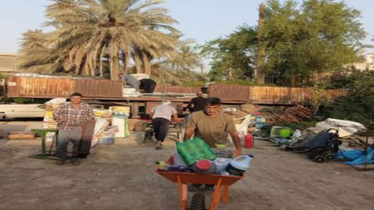 حضور خادمان پیشرو موکب قمر بنی هاشم (ع) علی آبادکتول در عراق