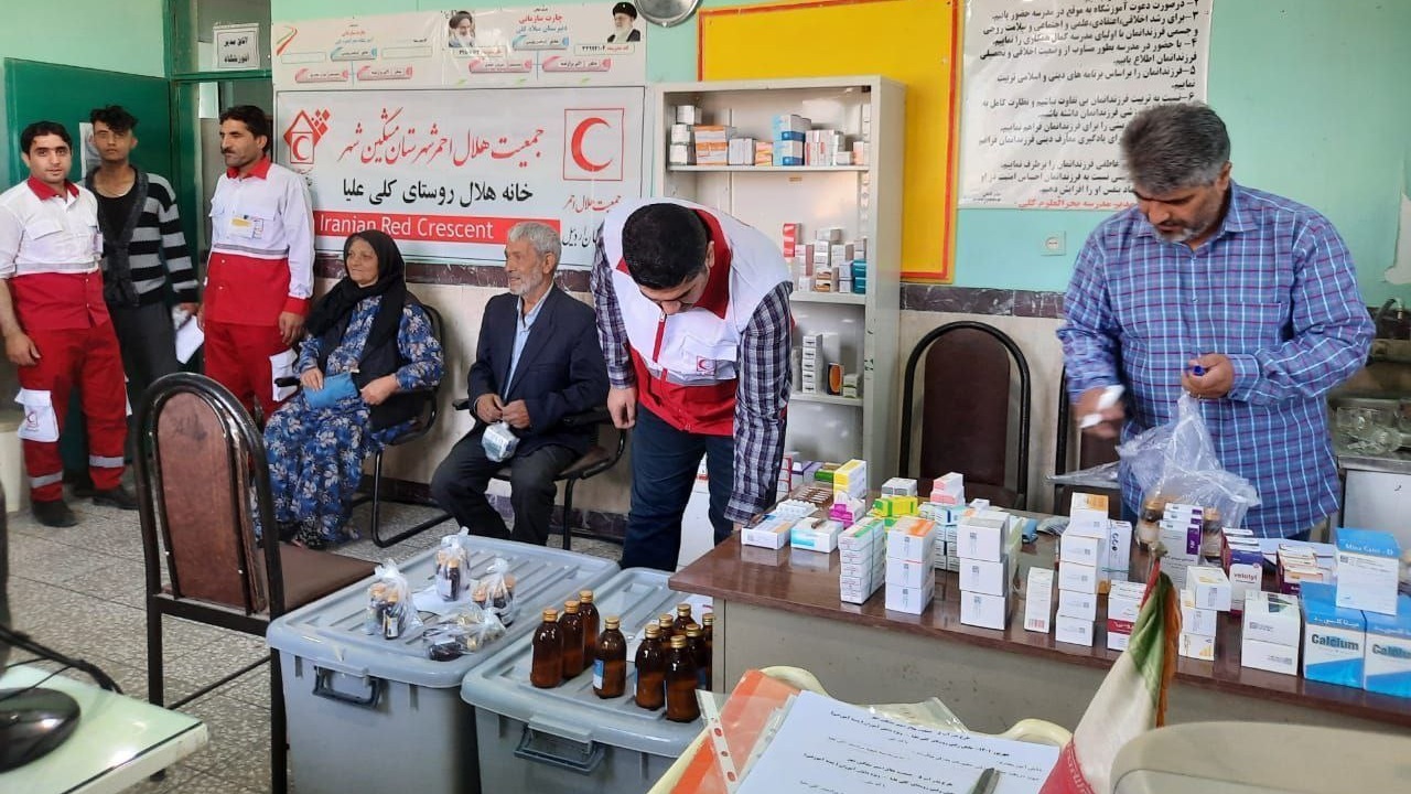 بهره مندی ۱۱۰۰ نفر از خدمات طرح نذر آب ۵ در استان اردبیل
