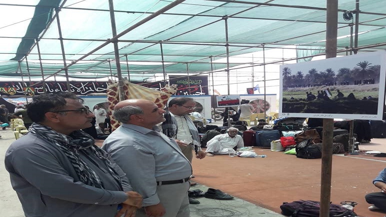 فرهنگ و ارشاد اسلامی سیستان و بلوچستان با برپایی ۴ موکب به استقبال زائران اربعین رفت