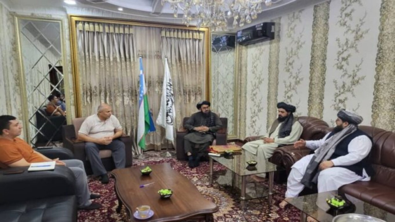 رئیس اداره خط آهن طالبان به ازبکستان رفته است