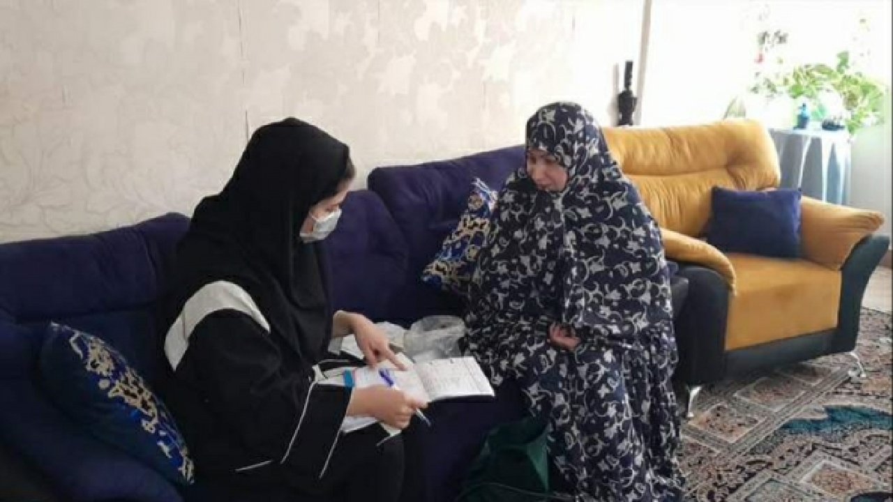 پایش سلامت ۵۸۲ ایثارگر شهرستان قزوین