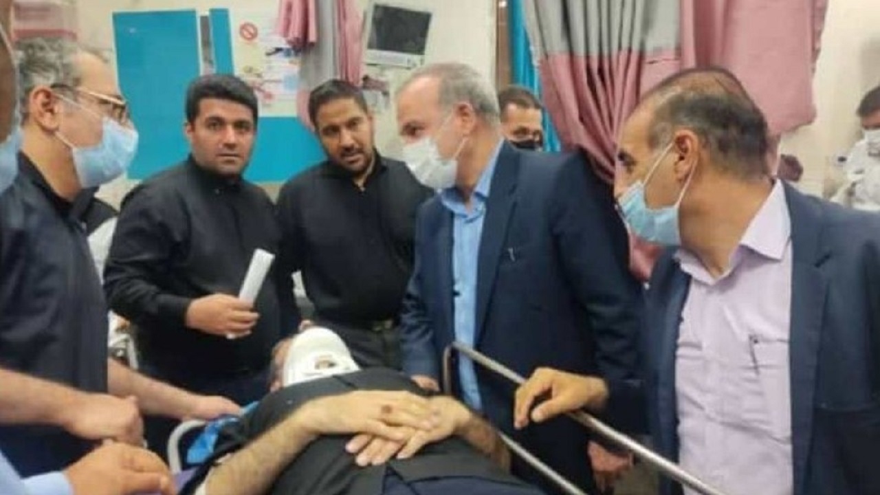 واژگونی خودرو وزیر ارشاد در مسیر هفتکل؛ حال عمومی آسیب دیدگان پایدار اعلام شد