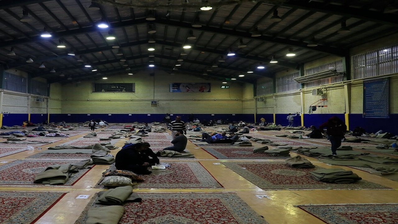 اسکان زائران ورودی به مرز باشماق در مریوان