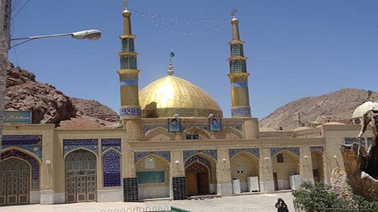 فیلمی از حال و هوای امامزاده زیدبن علی(ع) در دل کوه های طبس