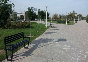 تکمیل عملیات جانمایی و نصب مبلمان در ۴ پارک محله‌ای