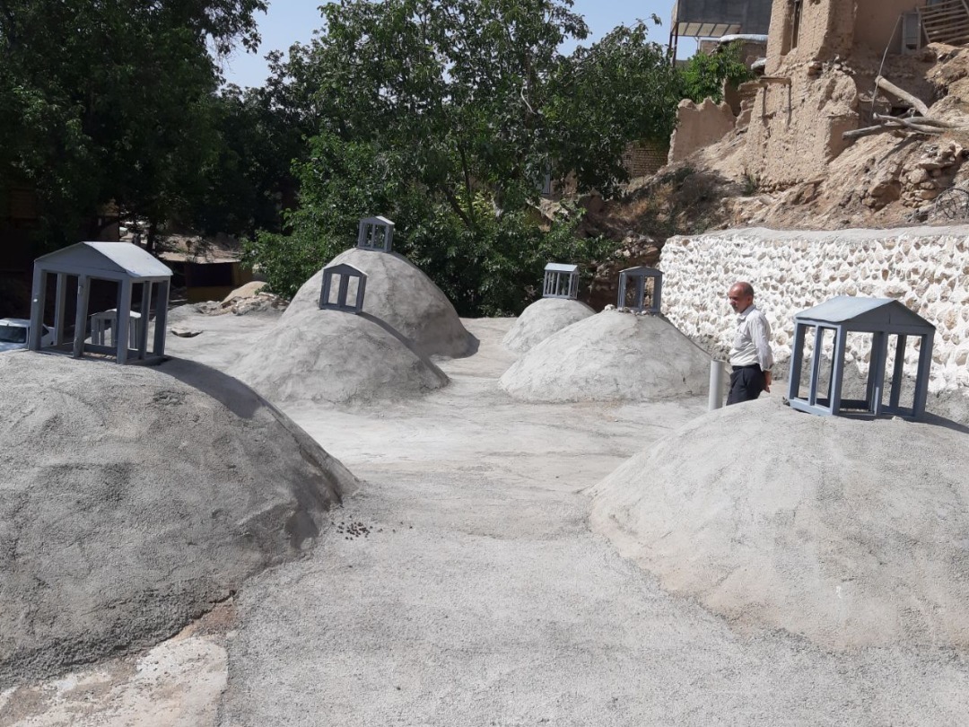 پایان مرمت حمام تاریخی وفس در شهرستان کمیجان