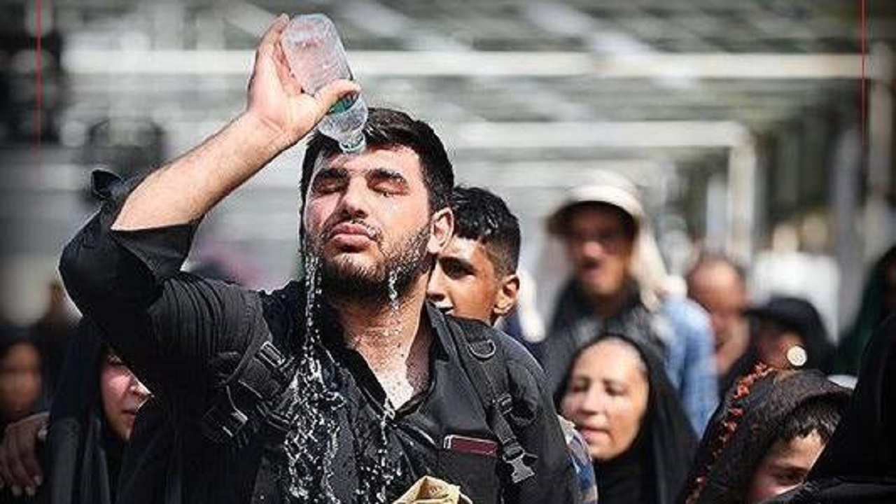 گرمازدگی علامت شایع میان زائران در شلمچه