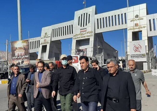 بازدید استاندار آذربایجان شرقی از مرز تمرچین
