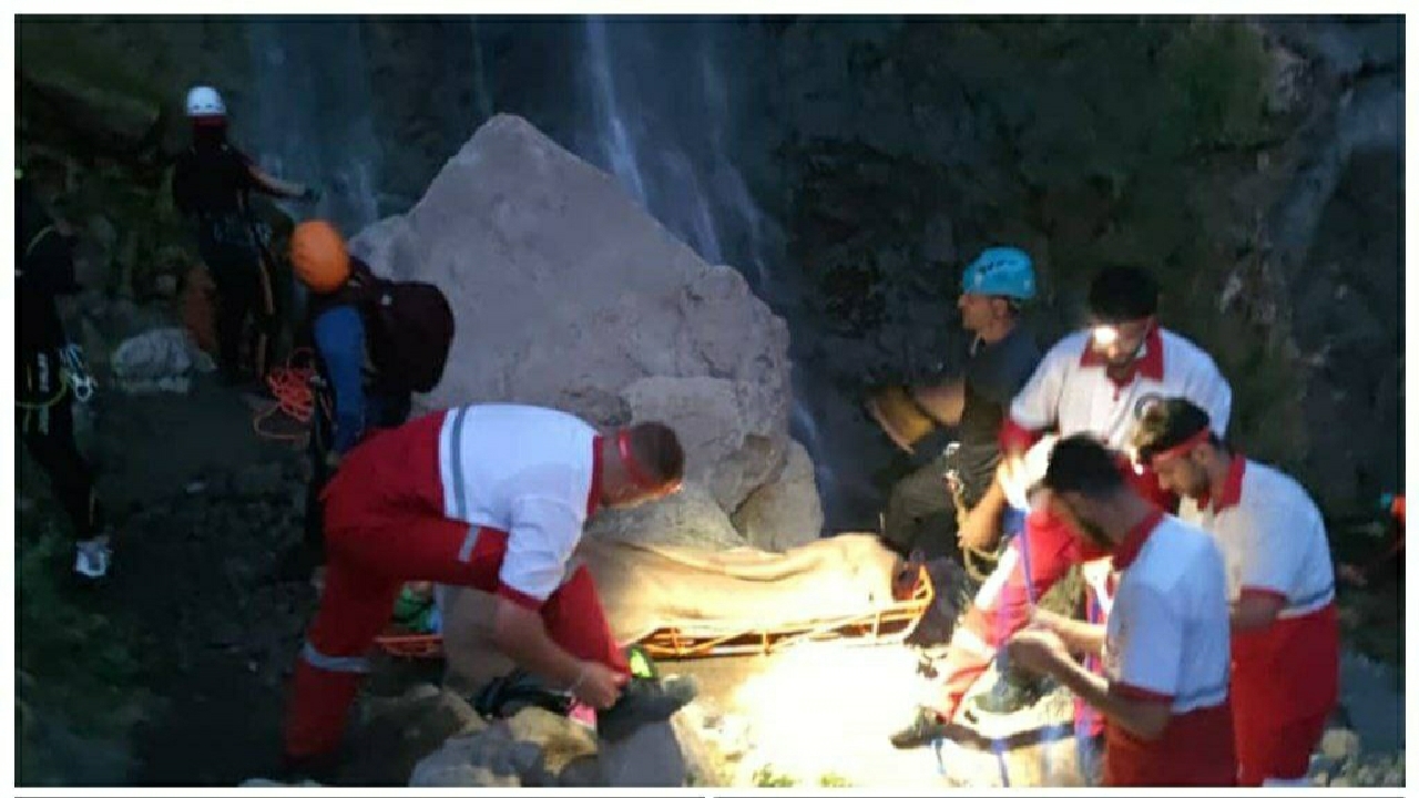 سقوط زن جوان در دره پیچ بُن منطقه الموت