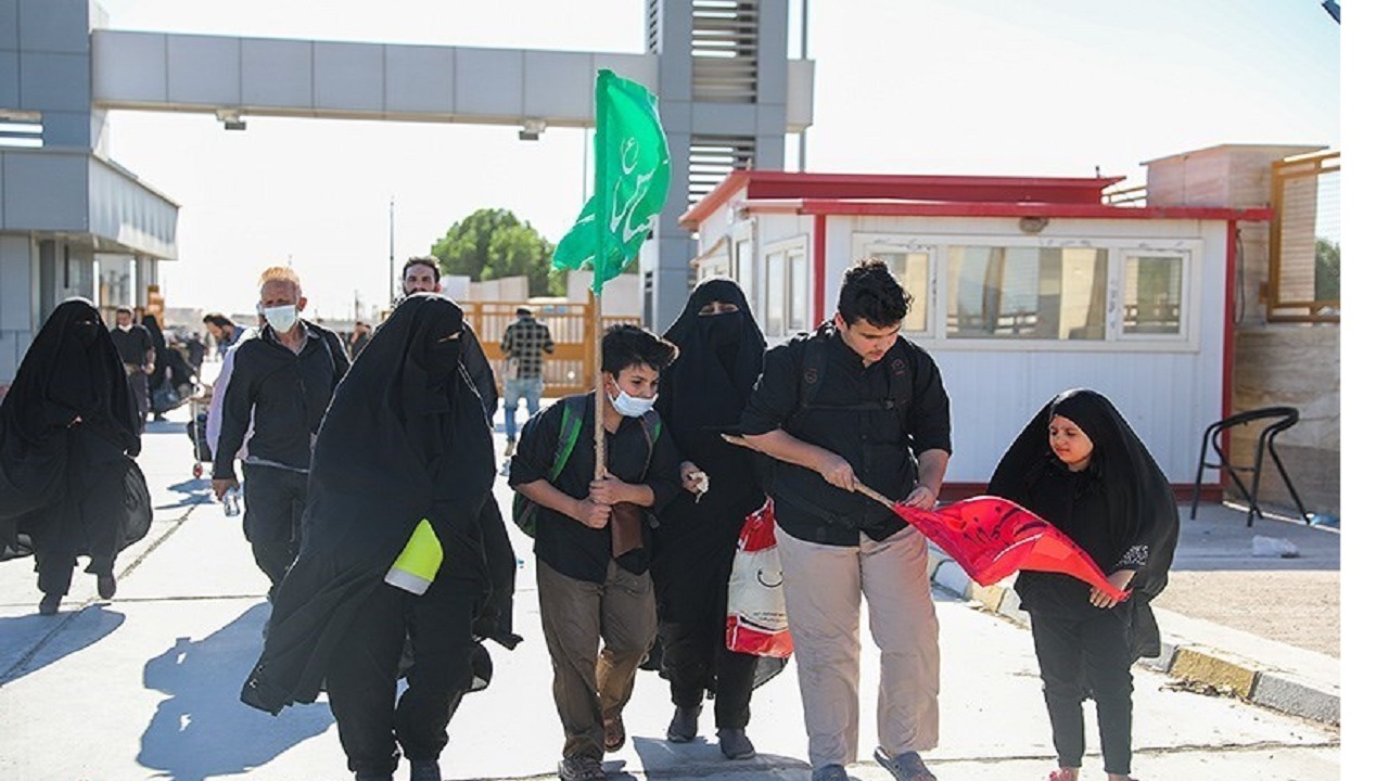 مرز باشماق مریوان برای اولین بار پذیرای زائران حسینی است