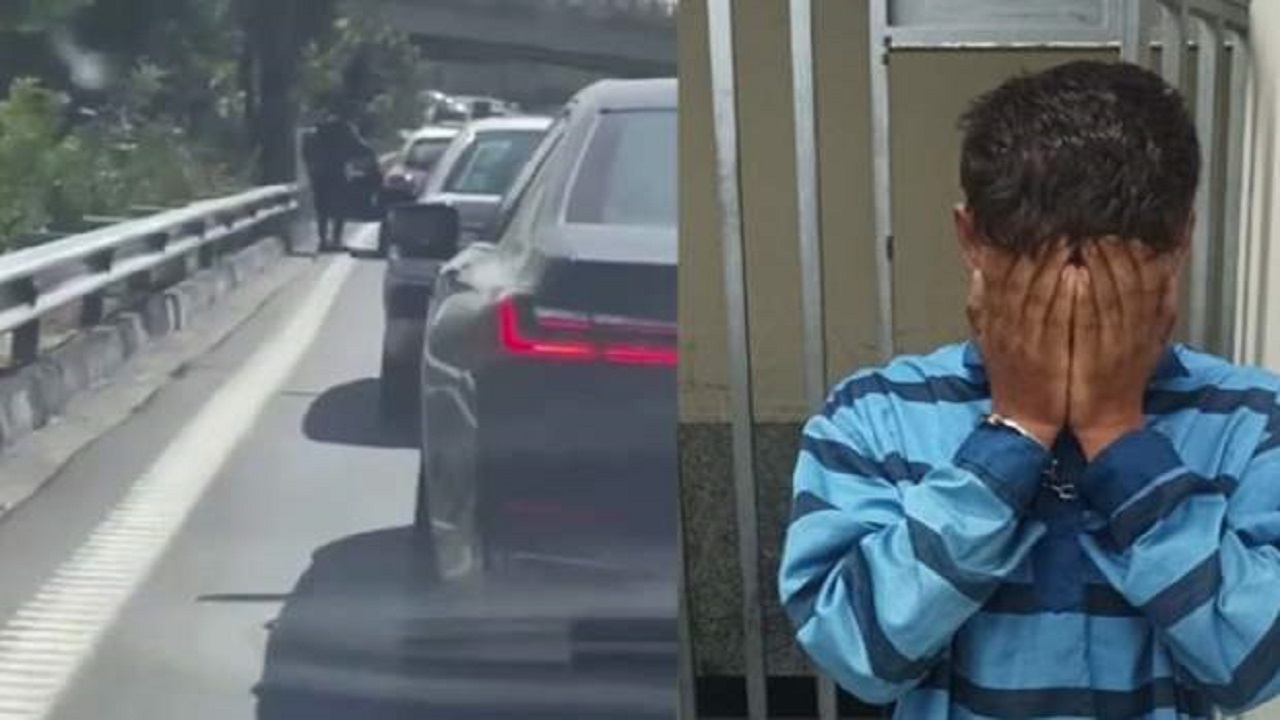 گفت‌وگوی دادستان تهران با زورگیر اتوبان نیایش + فیلم