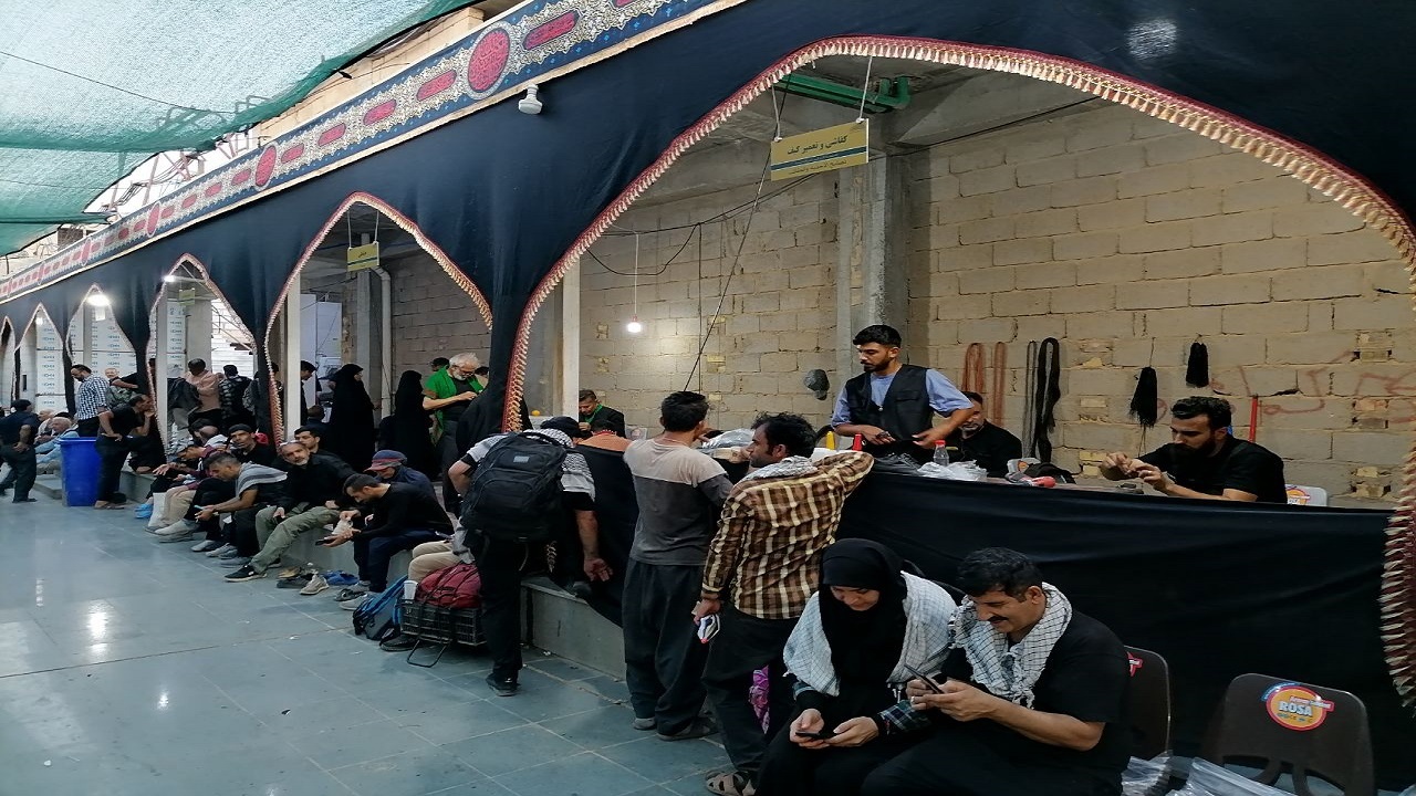 خدمت رسانی موکب های خراسان جنوبی در کاظمین