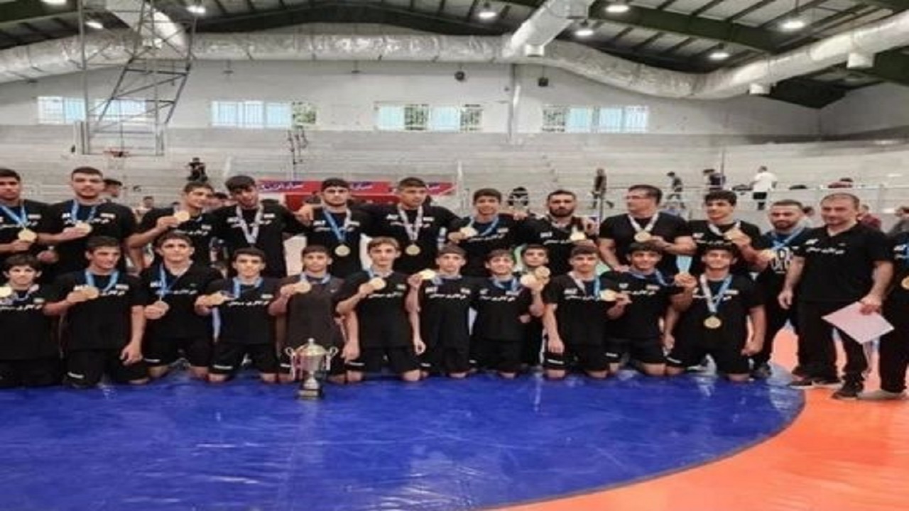 شیر خدای آمل فاتح پیکار‌های لیگ کشتی آزاد نوجوانان مازندران