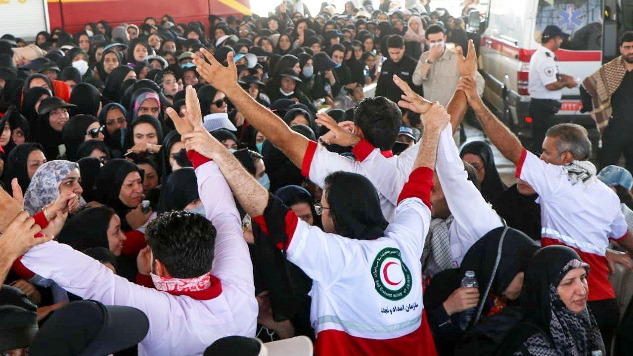 افزایش حجم مراجعات زائران به مراکز درمانی هلال‌احمر در عراق