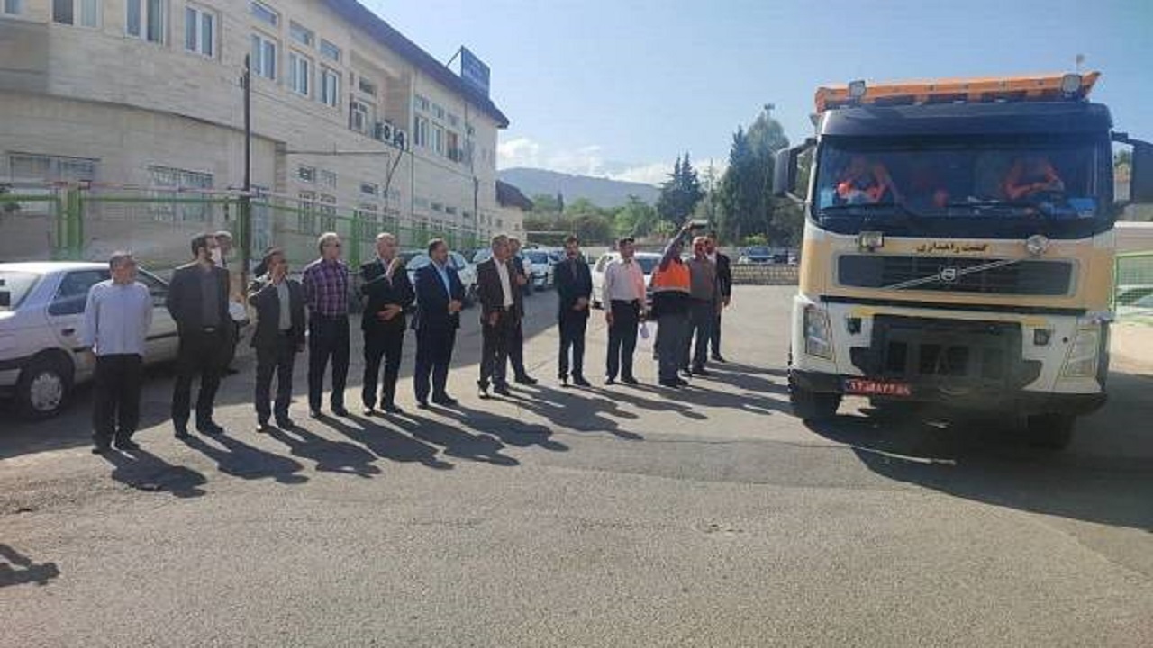 اعزام دومین گروه جهادی راهداری گلستان به مرز مهران