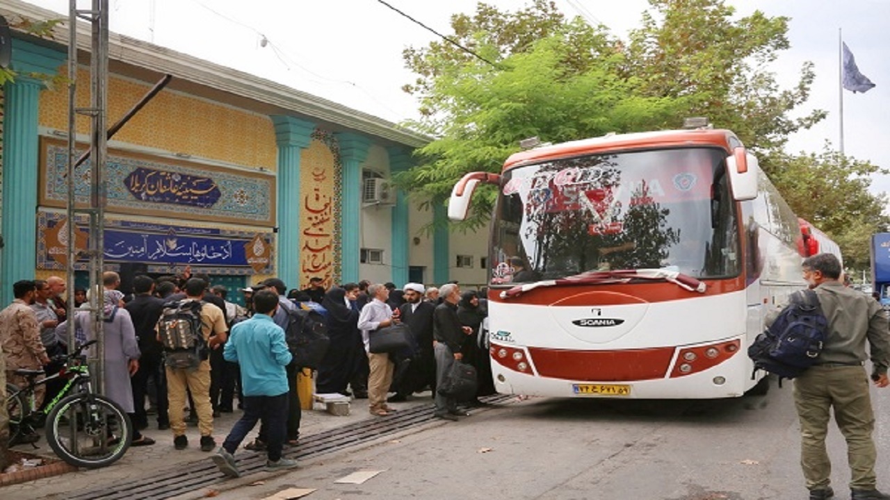 جابجایی بیش از ۱۱ هزار زائر از مازندران به مرز مهران