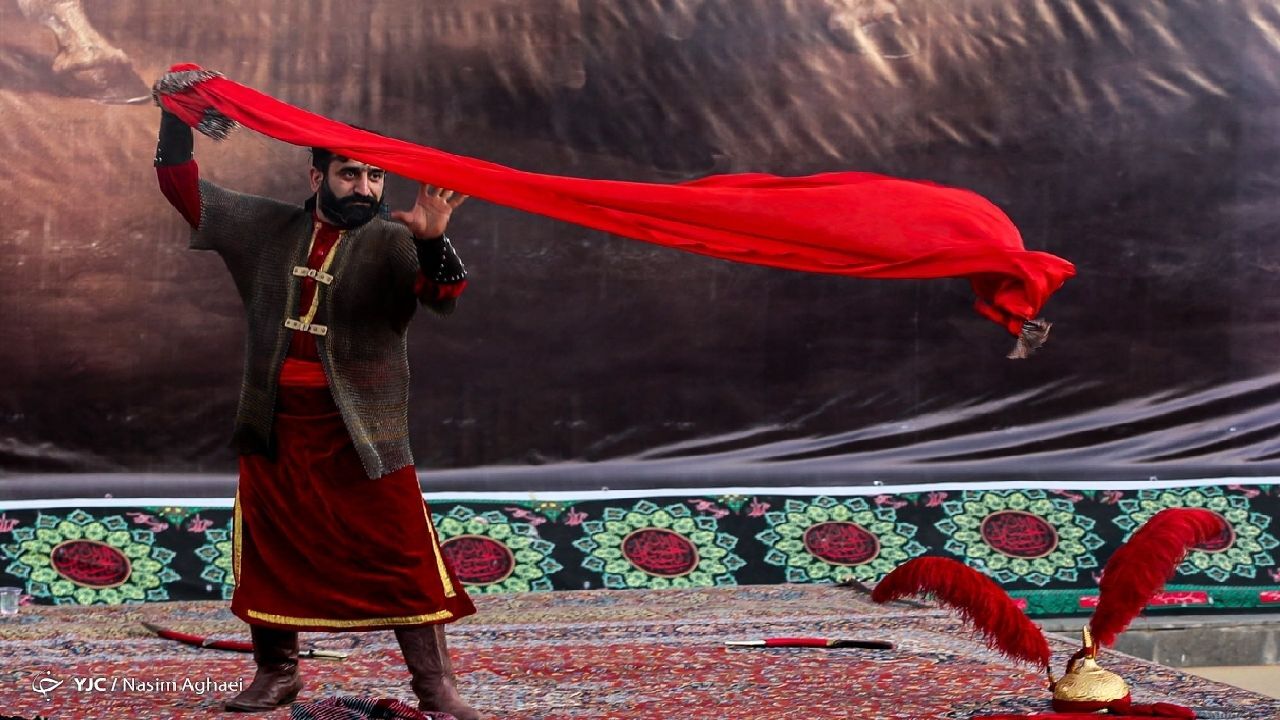 برگزاری مجلس تعزیه‌خوانی در معاونت بین‌الملل دانشگاه تهران