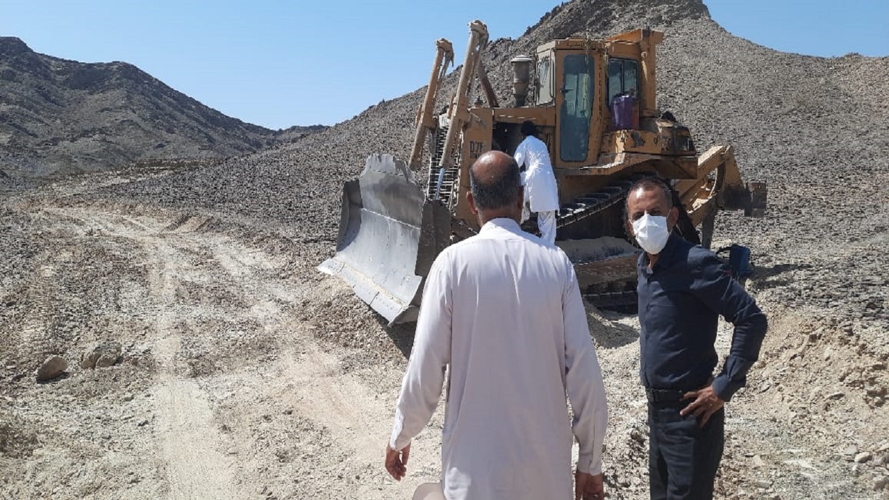 بازگشایی۲۶ کیلومتر محور سخت گذر روستایی در سراوان