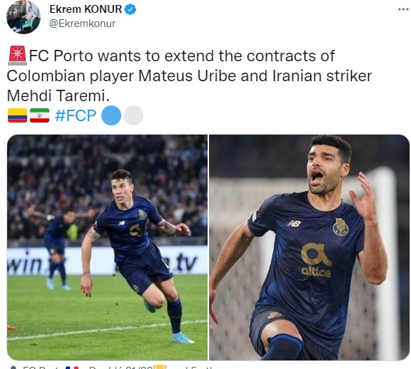 پورتو طارمی را نمی&zwnj;فروشد